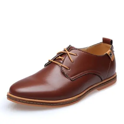 Wholesale High Quality men's leather shoes fashion casual men dress shoes& oxford