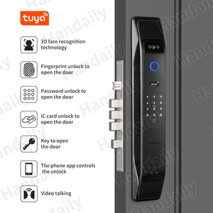 An ninh điện tử tuya Wifi cerradura Thông Minh Kỹ Thuật Số vân tay nhận dạng khuôn mặt thông minh khóa cửa với máy ảnh Đối với trang chủ - Product Image 2