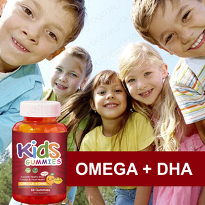 סיטוני ילדים dha אומגה 3 אומגה 3 6 9 + dha, ויטמין C תומך בתפקוד המוח, חזון & בריאות הלב - Product Image 5