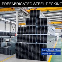 Tôle de plancher en acier |   Panneau à profil fermé pour installation à sec pour sols de mezzanines et de combles d'entrepôts industriels