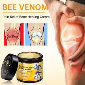 Creme <span class=keywords><strong>Natural</strong></span> de Alívio da Dor nas Articulações com Veneno de Abelha Chinês para Alívio da Dor no Pescoço e Ombros, Pomada Suave para Dor nas Articulações Atacado - Product Image 2