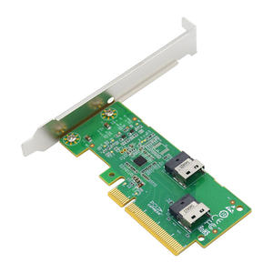 PCI Express 4.0 X8 - 2つのSlimSAS SFF-8654 4iアダプター - Product Image 4