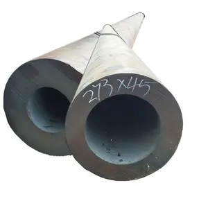 Индивидуальный Размер горячекатаная s235jrg2, строительная труба из углеродистой стали, круглая труба