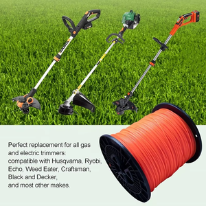 Strimmer cavo <span class=keywords><strong>filo</strong></span> arancione 5LB tipo rotondo 2.4MM / .095 pollici in Nylon decespugliatore linea <span class=keywords><strong>filo</strong></span> <span class=keywords><strong>filo</strong></span> <span class=keywords><strong>filo</strong></span> <span class=keywords><strong>filo</strong></span> di ricambio Trimmer - Product Image 2