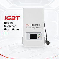 Stabilisateur de tension statique IGBT monophasé automatique 800VA 1000VA 2000VA 3000VA pour équipement médical de précision et laboratoire 220V