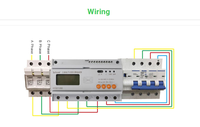 Medidor de Energía Prepago Inteligente Trifásico ADL300-EYNK/F4GHW para Riel DIN, Inalámbrico 4G, Multitarifa para Edificios