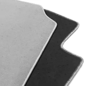 Keset penutup kursi otomatis, karpet lantai model Modern pola kustom bahan poliester dapat dicuci dan empuk