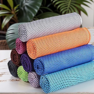 Nhà Máy Bán buôn gói cá nhân mát khăn mùa hè ngoài trời mồ hôi hấp thụ nhanh khô lạnh thể thao khăn - Product Image 1