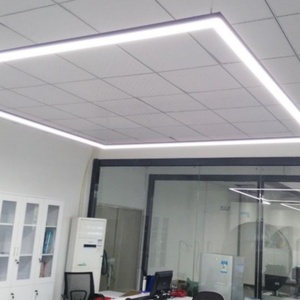 Lámpara Lineal LED con Cubierta de Aluminio, Cuadrada, Rectangular, Enlazable, para Hogar, Oficina, Escuela, Biblioteca, Supermercado - Product Image 4