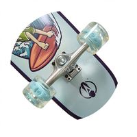 Planche à roulettes complète professionnelle en érable du nord-est CX4 Land Surf Board
