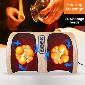 20 Bolas <span class=keywords><strong>de</strong></span> Masaje para Puntos <span class=keywords><strong>de</strong></span> Acupuntura, Masajeador <span class=keywords><strong>de</strong></span> Pies y Pantorrillas con Vibración Shiatsu y Calor para la Circulación Sanguínea y el Alivio del <span class=keywords><strong>Dolor</strong></span> - Product Image 5