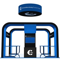 20 '* 20' stand d'exposition modulaire stand d'exposition stand d'exposition en aluminium extrusion