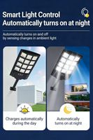 Farola LED Solar Integrada a Prueba de Explosiones, IP67 Impermeable, Ángulo de Haz de 240x70, Iluminación Trilateral Directa