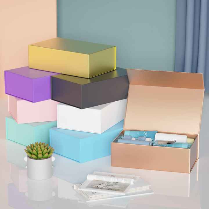 Custom Premium Luxury Large Package Magnetic Exclusive Logo Cardboard Paper Box for Hoodie Shoes ...