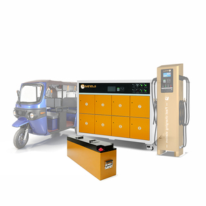 Gabinete de Intercambio Horizontal de 8 Compartimentos, Salida de Voltaje Amplio de 40-<span class=keywords><strong>88V</strong></span>, Compatible con Todas las Series de Baterías de Litio, Carga Independiente - Product Image 5