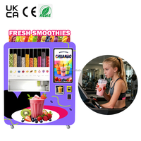 Máquina Expendedora de Diseño Personalizado OEM ODM, Totalmente Automatizada, para Smoothies de Frutas Frescas y Vegetales Naturales