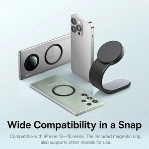 Soporte Magnético para Teléfono Móvil en el Tablero del Automóvil, Soporte para Celular con Imán para Rejilla <span class=keywords><strong>de</strong></span> Ventilación, Rotación <span class=keywords><strong>de</strong></span> 360 Grados ° Soporte Giratorio para GPS para iPhone 17 16 Xiaomi <span class=keywords><strong>Samsung</strong></span> - Product Image 5