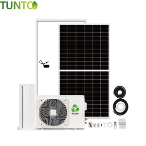 Ibrido solare Mini-Modulare condizionatore d'aria 9000BTU 12000BTU 18000BTU 24000BTU pannello solare completo per la casa dell'hotel di ospitalità - Product Image 3