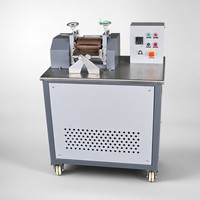 Máquina de Peletización de Plástico de Laboratorio, Molino de Dos Rodillos con Variador de Frecuencia (VFD), Mezcladora de Compuestos, Granuladora con Relación Ajustable, Certificación CE ISO