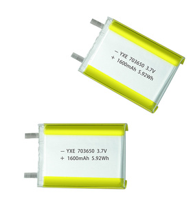 Высококачественный литий-полимерный аккумулятор 3,7 В/1600 мАч OEM/ODM для экшн-камер дронов полицейских камер - Product Image 2