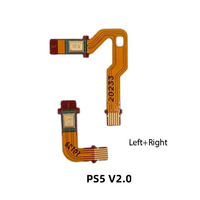 Câble flexible de microphone pour PS5, pour manette de console de jeu Sony PlayStation 5 V2.0, câble flexible de ruban de microphone interne, pièce de réparation