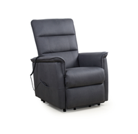 Fauteuil inclinable électrique en similicuir, canapé inclinable motorisé pour personnes âgées, mobilier de salon