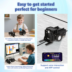 Acebott es32 מכונת רובוט גזע רובוט מכונת תכנות ערכת לימוד חינוך ערכת לימוד עבור ארדוינו פיתון - Product Image 3