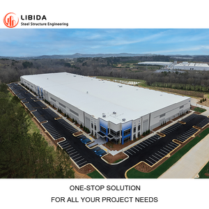 Hoge Kwaliteit Sterke Industriële Snelle Bouw Van Geprefabriceerde Fabrieksproducten Staal Prefab Magazijn Gebouw - Product Image 2