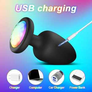 هزاز شرجي للرجال يتم التحكم فيه عن بعد لاسلكيًا مع إضاءة LED للاستمناء - Product Image 5