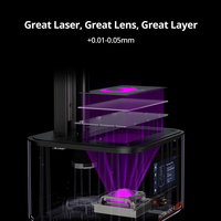 Imprimante 3D en résine Photon Mono 4 Ultra Dentaire Automatique Nouvelle avec garantie 1 an, connexion cloud USB/WiFi et détection de panne par IA