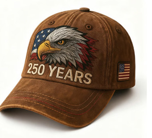 Gorra de Béisbol Deportiva de <span class=keywords><strong>6</strong></span> Paneles con Gráfico de Águila en Relieve, de Algodón Lavado, Ajustable, para las Cuatro Estaciones, para Hombre - Product Image 6