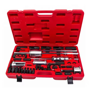 <span class=keywords><strong>Extracteur</strong></span> d'injecteurs diesel 40 pièces avec adaptateur Common Rail et marteau à inertie – Outils de réparation automobile - Product Image 1
