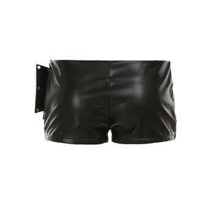 Pantalones Cortos Cargo de Moda Urbana Transpirables Estilo Punk Rock Y2K - Spandex/Poliéster con Cierre Elástico de Cintura Baja - Product Image 6