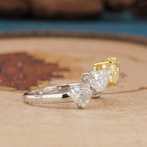 แหวนเพชรระยิบระยับจากคอลเลกชันเครื่องประดับชั้นเลิศ ออกแบบมาเพื่อแสดงความงาม ความเปล่งประกาย และความร้อนแรง - Product Image 4