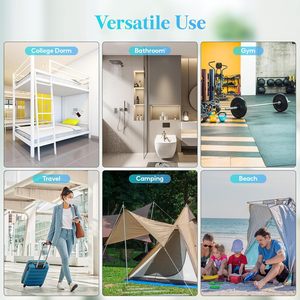 Xách Tay Lưới Tắm Tổ Chức Đơn Lập Nhanh Chóng Khô Treo 7 Túi Tote Túi Cho Đại Học Ký túc xá Phòng Tập Thể Dục Du Lịch-Vệ Sinh Cá Nhân - Product Image 5