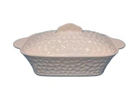 JIUWANG En gros, récipients de rangement blancs pour aliments et cuisine, ensemble de cuisine pour réceptions, pot à soupe en porcelaine ronde