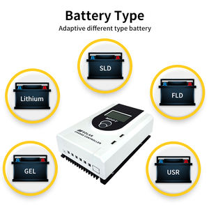 घरेलू 10a 24v 72v लिथियम बैटरी के लिए एमपीपी सौर प्रभारी नियंत्रक - Product Image 6