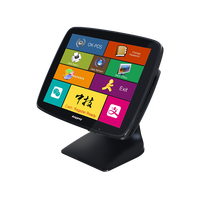 Système de point de vente portable intelligent ZHONGJI A3 15 pouces avec imprimante intégrée et terminal de caisse pour les points de vente