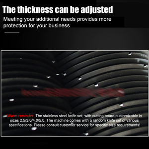 Máy thái thịt tự động điện 220V, máy cắt thịt bò, máy thái rau <span class=keywords><strong>200kg</strong></span>/h, lõi động cơ máy cắt thịt đông lạnh - Product Image 4