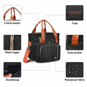 Lunch Bag Lunch Box for Men Women Double Deck Leakproof Insulated Cooler Bag - Product Image 2