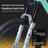 Vélo de montagne Watchdog 2 Alaska à suspension souple, fourche à air, frein à huile à quatre pistons, cadre en alliage d'aluminium, absorption des chocs, moyeu ECC