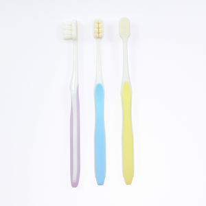 Happy Daily brosse à dents poils super doux brosse à dents pour adultes étiquette OEM couleur personnalisée produit de soins bucco-dentaires réutilisable - Product Image 3