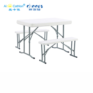 Risparmio di spazio <span class=keywords><strong>Esterno</strong></span> Tavolo e Panca Piccolo Giardino <span class=keywords><strong>Da</strong></span> Pranzo Tavolo Pieghevole Set - Product Image 6