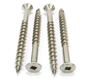 Stainless Steel power screw by Bolt Dropper Square Drive making machine other Hidden Fasteners screws