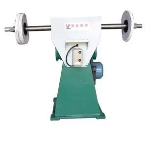 Sand belt rubber wheel grinding machine standing arm polishing machines for sale