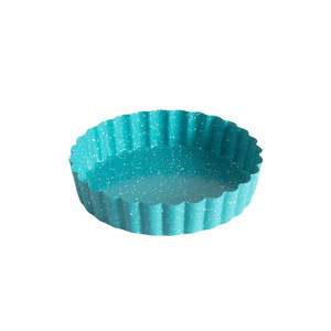Solid Bottom Chrysanthemum Edge Cake Mold Non Stick Tart Pan Round Baking Pan Heat Resistant For Home Oven - Product Image 3