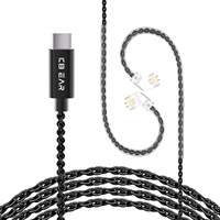 Câbles d'extension CCZ Type-C 4N OFC USB-C DAC améliorés 2PIN QDC TFZ pour moniteurs intra-auriculaires (IEM) – Câble DAC