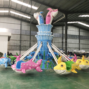 Manèges de parc d'attractions à 24 places, manèges rotatifs de parc à thème, avion à commande autonome Ocean à vendre - Product Image 6