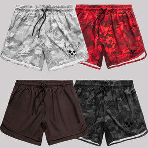 Shorts de sport pour homme avec logo OEM, shorts de sport en coton pour l'entraînement, shorts de course, shorts de basket-ball respirants pour la salle de sport - Product Image 1