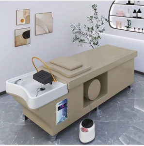 Moderne Intelligent Hydrothérapie En Plastique Shampooing Baignoire Cheveux Lavage Lit Chauffe-Eau pour Thai Spa Traitements Soins Des Cheveux Lit De Massage - Product Image 3